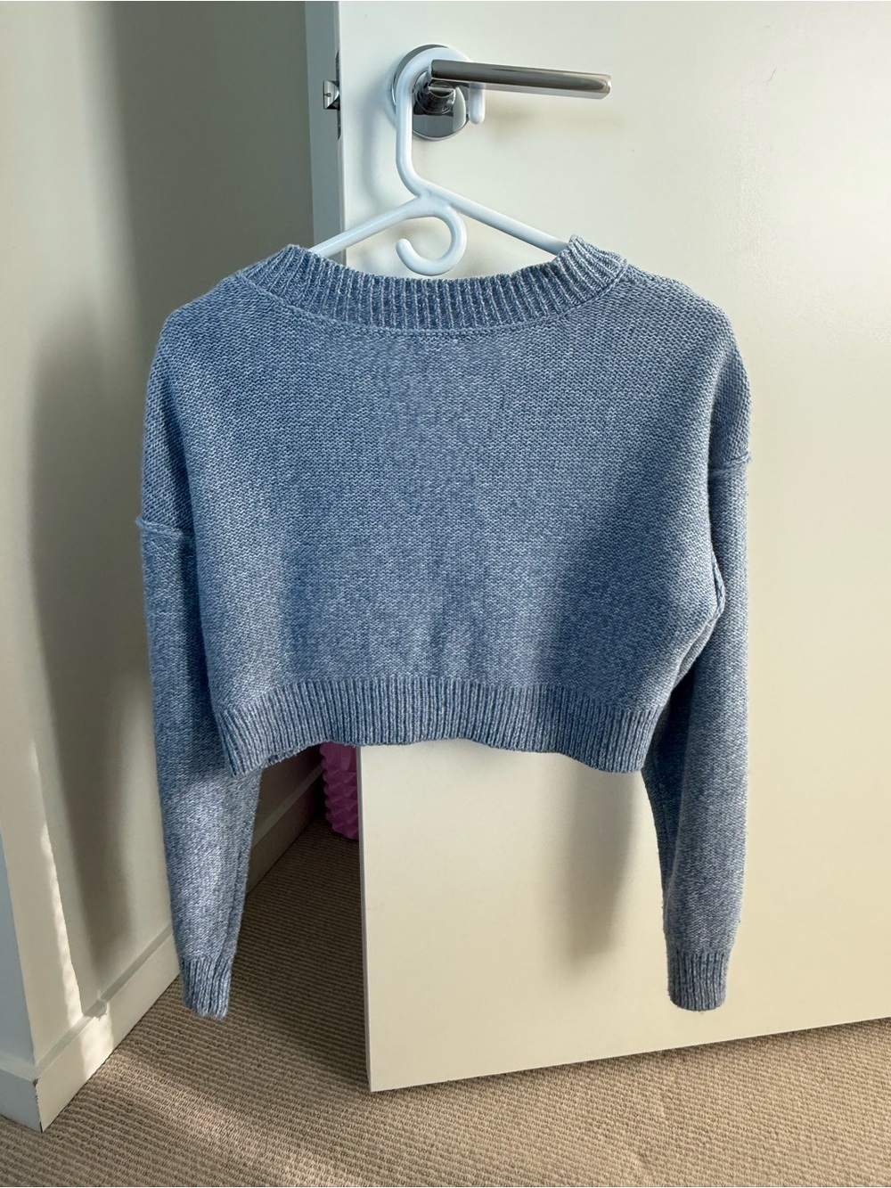 Garage Cropped Sweater Cardigan - Picture 3 of 3